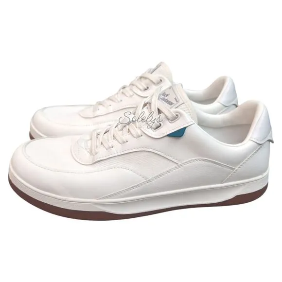 Vessi Courtside Classic Off White Vegan Waterproof Dyma-Tex Sneaker Mens 11