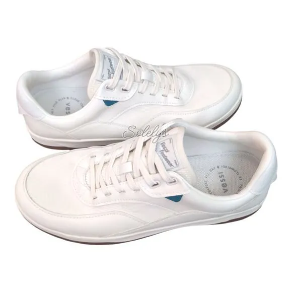 Vessi Courtside Classic Off White Vegan Waterproof Dyma-Tex Sneaker Mens 11