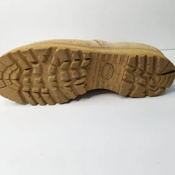 Vibram Combat Boots Men's 11R Tan Military Style Army Hot Weather Desert