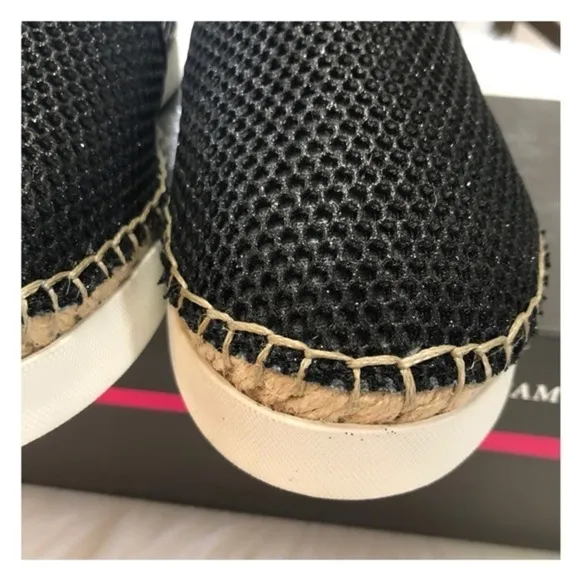 Vince Camuto Tambie Slip-On Sneaker in Sparkle Black NIB