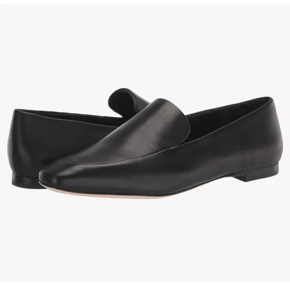 VINCE Women's Brette Loafers Black soft leather size 7.5