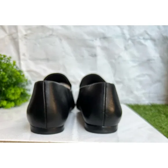 VINCE Women's Brette Loafers Black soft leather size 9 new