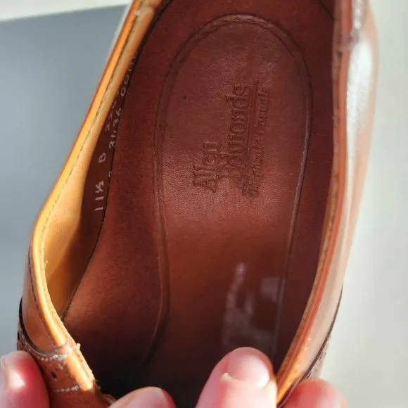 Vintage Allen Edmonds Tie Loafers