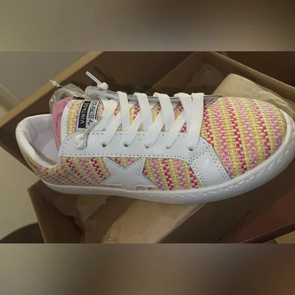 VINTAGE HAVANA- Carla Tweed Fashion Sneakers