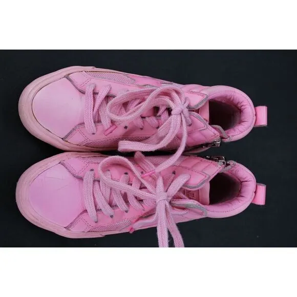 Vintage Havana Dip High Pink Sneakers Youth Size 1