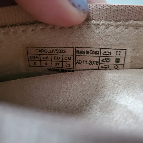 Vionic Caroll Ballet Flats Size 6