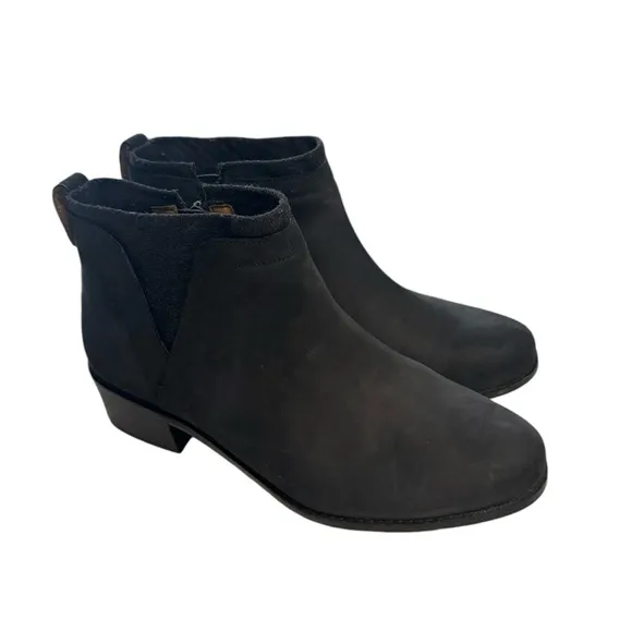 Vionic Joslyn Black Weather Resident Ankle Boot Sz .9.5