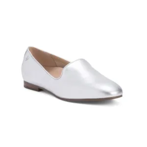 VIONIC Silver Leather Wide Willa Ii Comfort Loafers