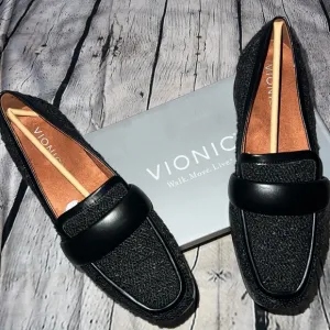 Vionic Womens Mylene Boucle Slip On Loafers
