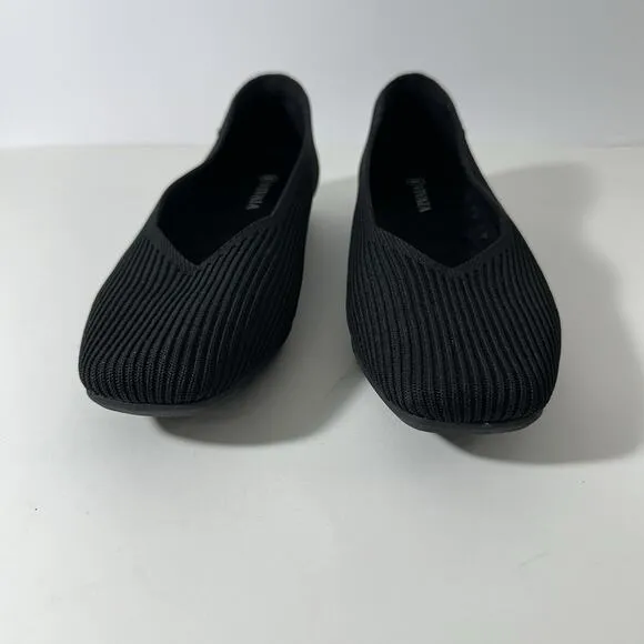 VIVAIA Margot Shoes Slip On Square Toe Flats Ballet Shoes US Size 7-7.5 EU 38