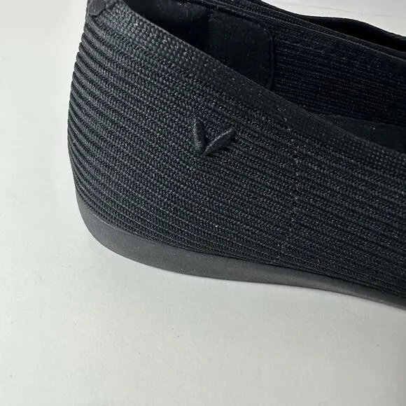 VIVAIA Margot Shoes Slip On Square Toe Flats Ballet Shoes US Size 7-7.5 EU 38