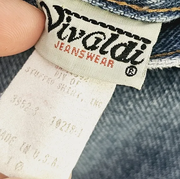 VIVALDI Vintage jeans skirt midi style