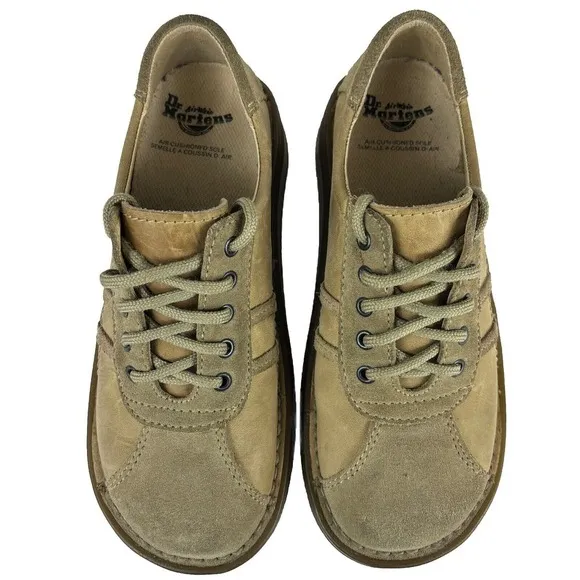 Vtg 90s Dr Martens Womens US size 6  Leather Bowling Inspired Shoes