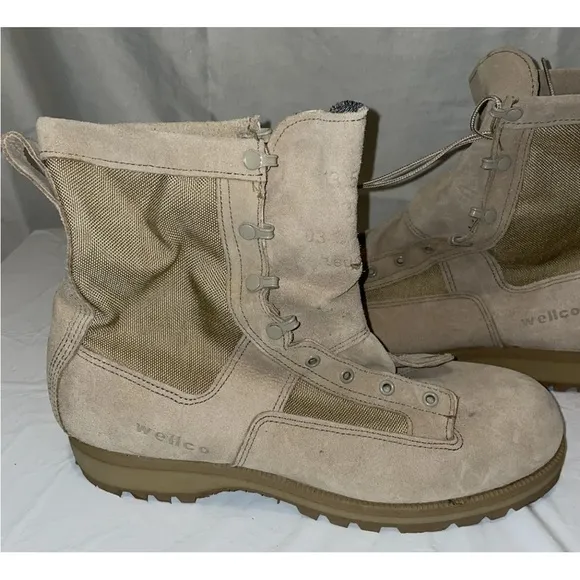 Wellco Temperate Weather Mens Size 13.5R Army Combat Boots 180932 New