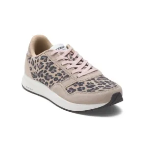 WODEN Leopard Suede Nicoline Sneakers