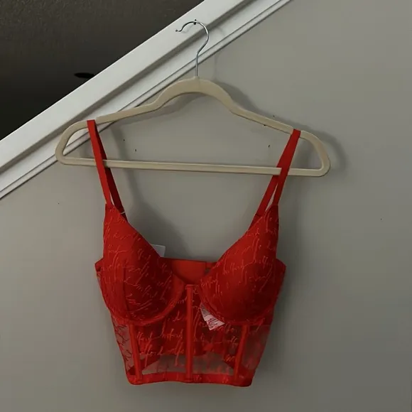 Wolford Logo Obsessed Bustier Bra.