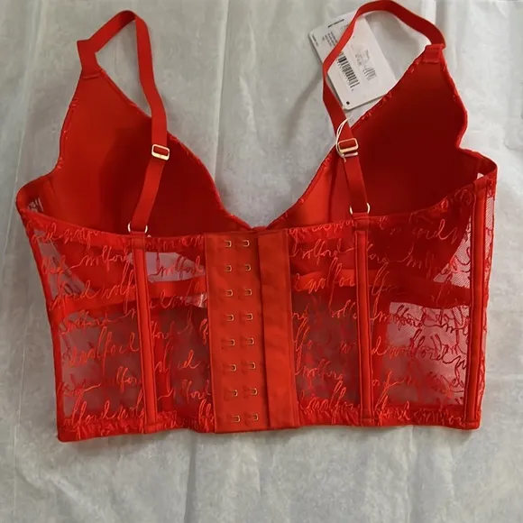 Wolford Logo Obsessed Bustier Bra.