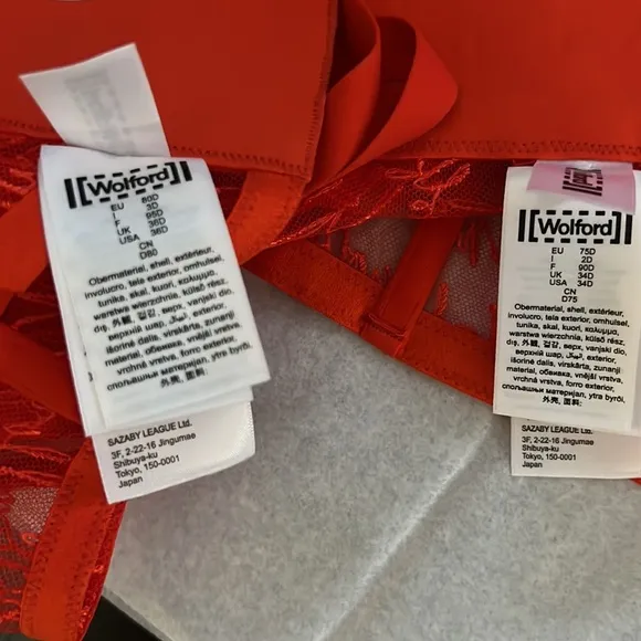 Wolford Logo Obsessed Bustier Bra.