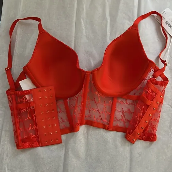 Wolford Logo Obsessed Bustier Bra.