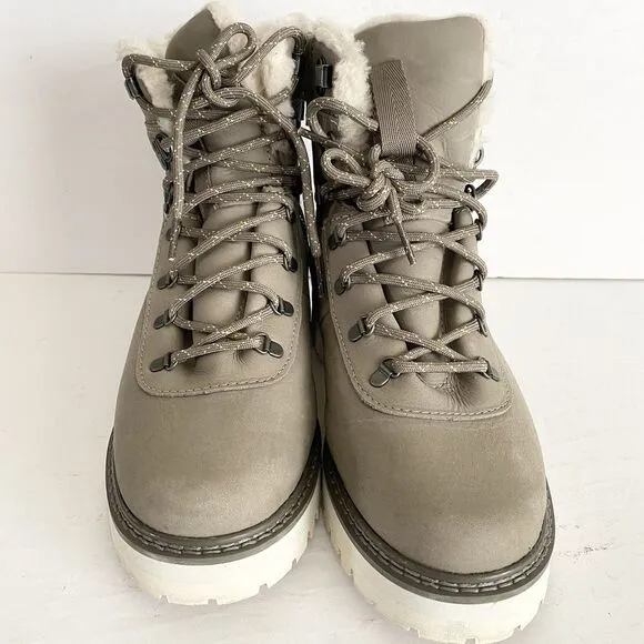 Woman's Gray Boots‎ L.L.Bean Camden Hill Boot Alpine Insulated Size 8 Lug Heel