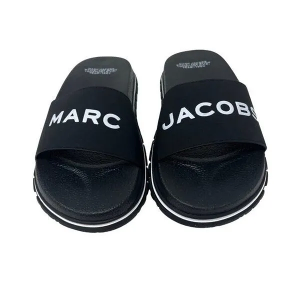 Women's Marc Jacobs The Slides Black New With Box