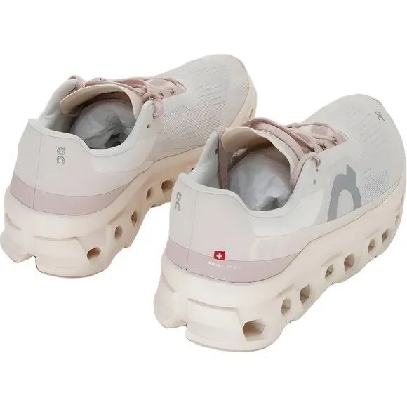 Women's On Running Cloudmonster White Sneakers - EU 38 Size 7