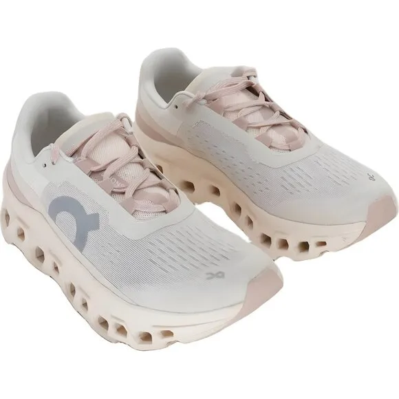 Women's On Running Cloudmonster White Sneakers - EU 38 Size 7