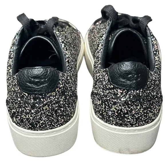 Women's UGG Zilo Glitter Sparkly Chunky Fashion Sneakers size 7