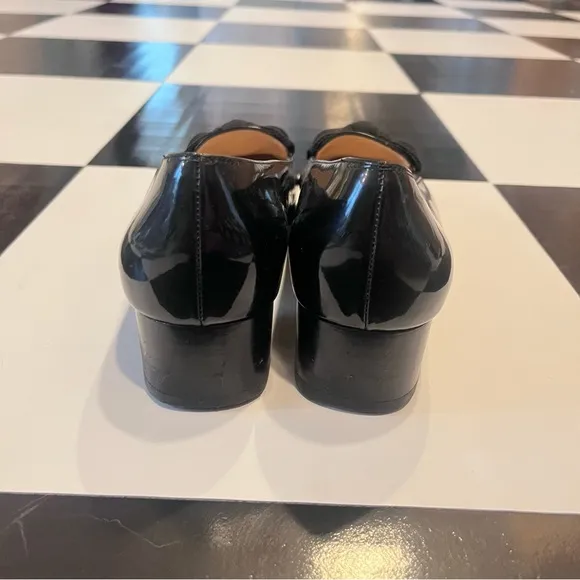 Women’s Vintage Black Salvatore Ferragamo Italian Designer Loafers