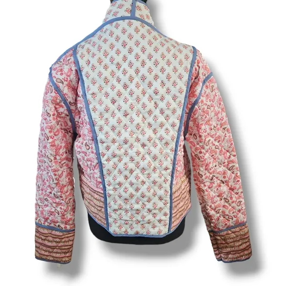 Wyeysyt Women's Cropped Puffer Quilted Jacket