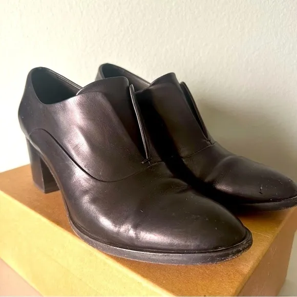 Y2K Reed Krakoff Loafers Womens 8 | EU 38 1/2 Black Leather Italy