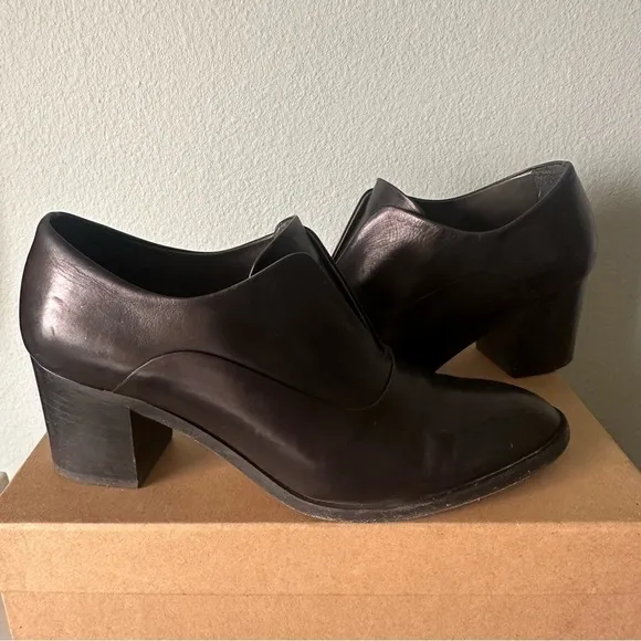 Y2K Reed Krakoff Loafers Womens 8 | EU 38 1/2 Black Leather Italy
