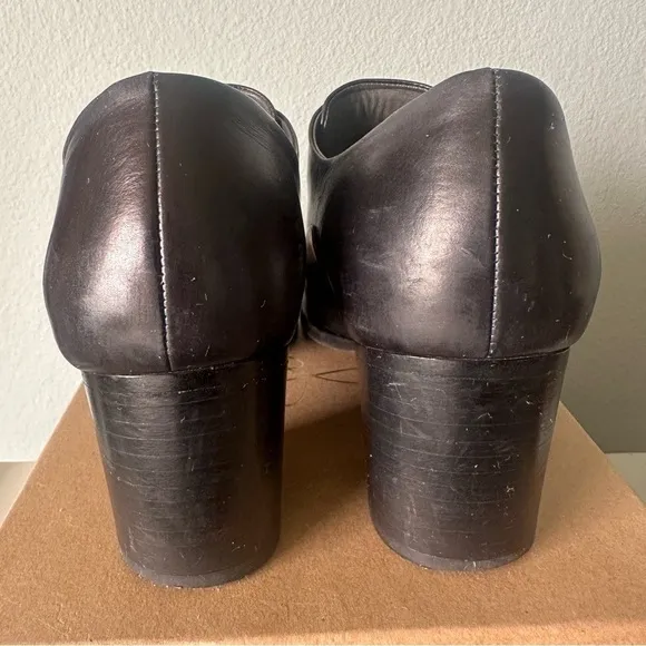 Y2K Reed Krakoff Loafers Womens 8 | EU 38 1/2 Black Leather Italy