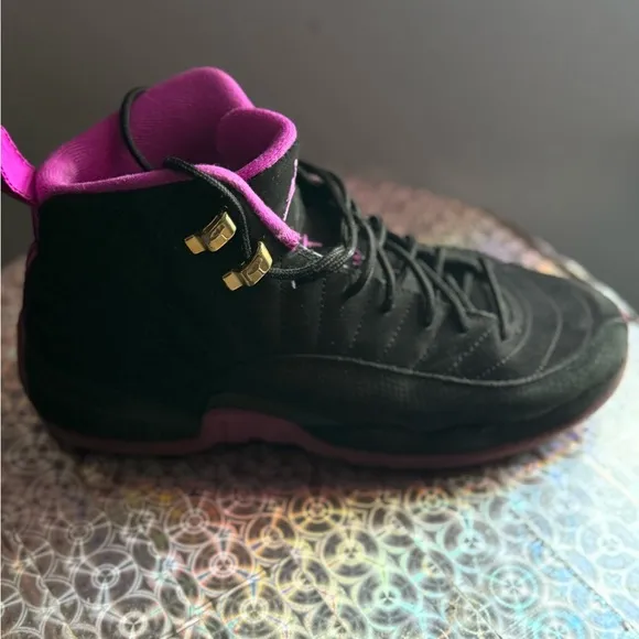 Youth  Black and Purple  Sneakers