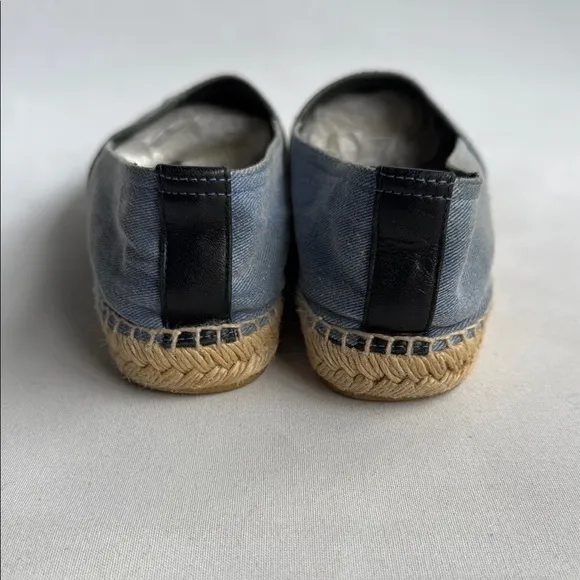 YSL Gray Espadrilles