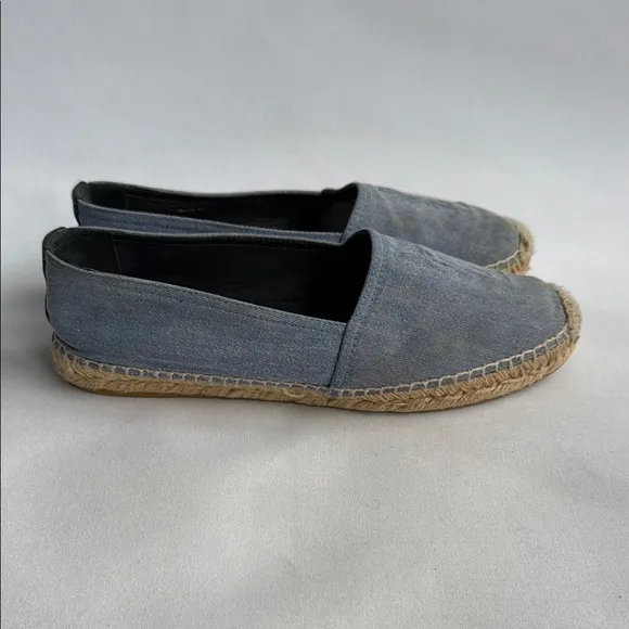 YSL Gray Espadrilles