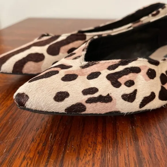 Zara Animal Print Flats Size 7