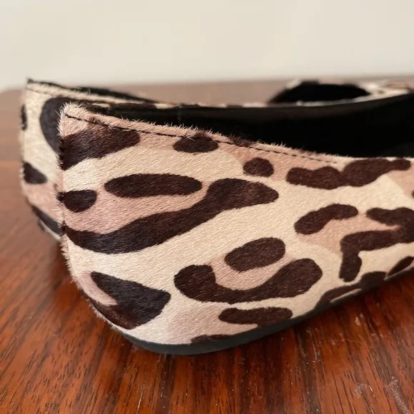 Zara Animal Print Flats Size 7