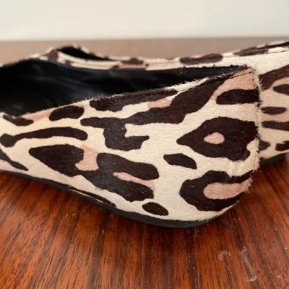 Zara Animal Print Flats Size 7