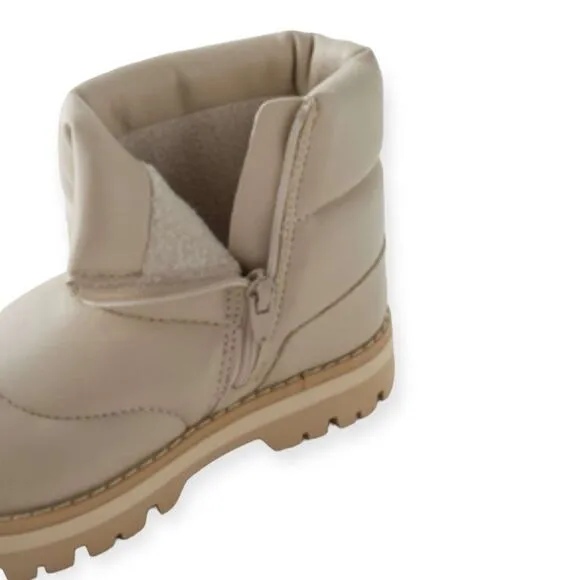 ZARA Kids | Off White | QUILTED BOOTS