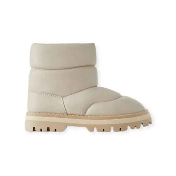 ZARA Kids | Off White | QUILTED BOOTS