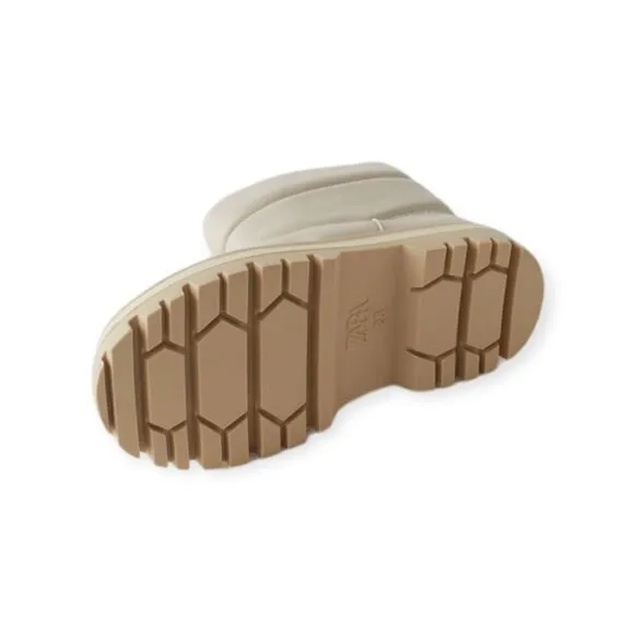 ZARA Kids | Off White | QUILTED BOOTS