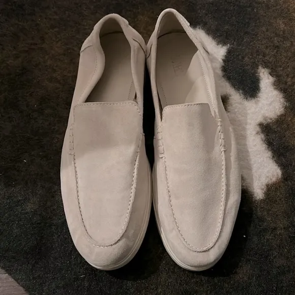Zara soft 💯 genuine leather loafers paid 180$ size EU 45