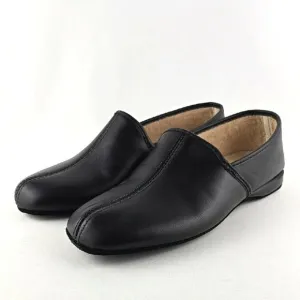 Zero Stress Men's Black Matt Lightweight Slip-On Loafers Rounded Toe Size 7W